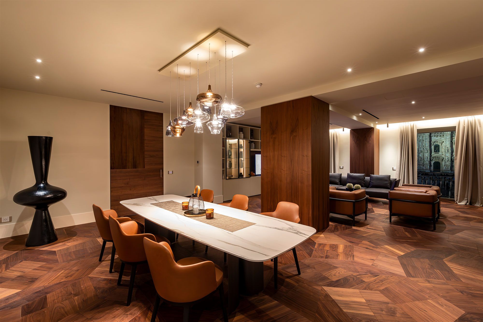 slide（スライド）の施工例 American Walnut