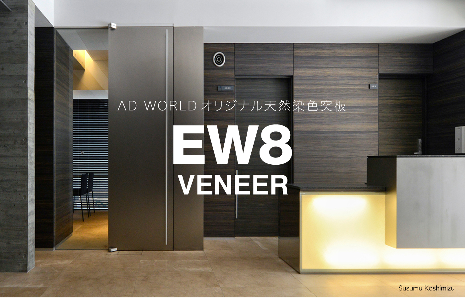 AD WORLDオリジナル天然染色突板 EW8 VENEER