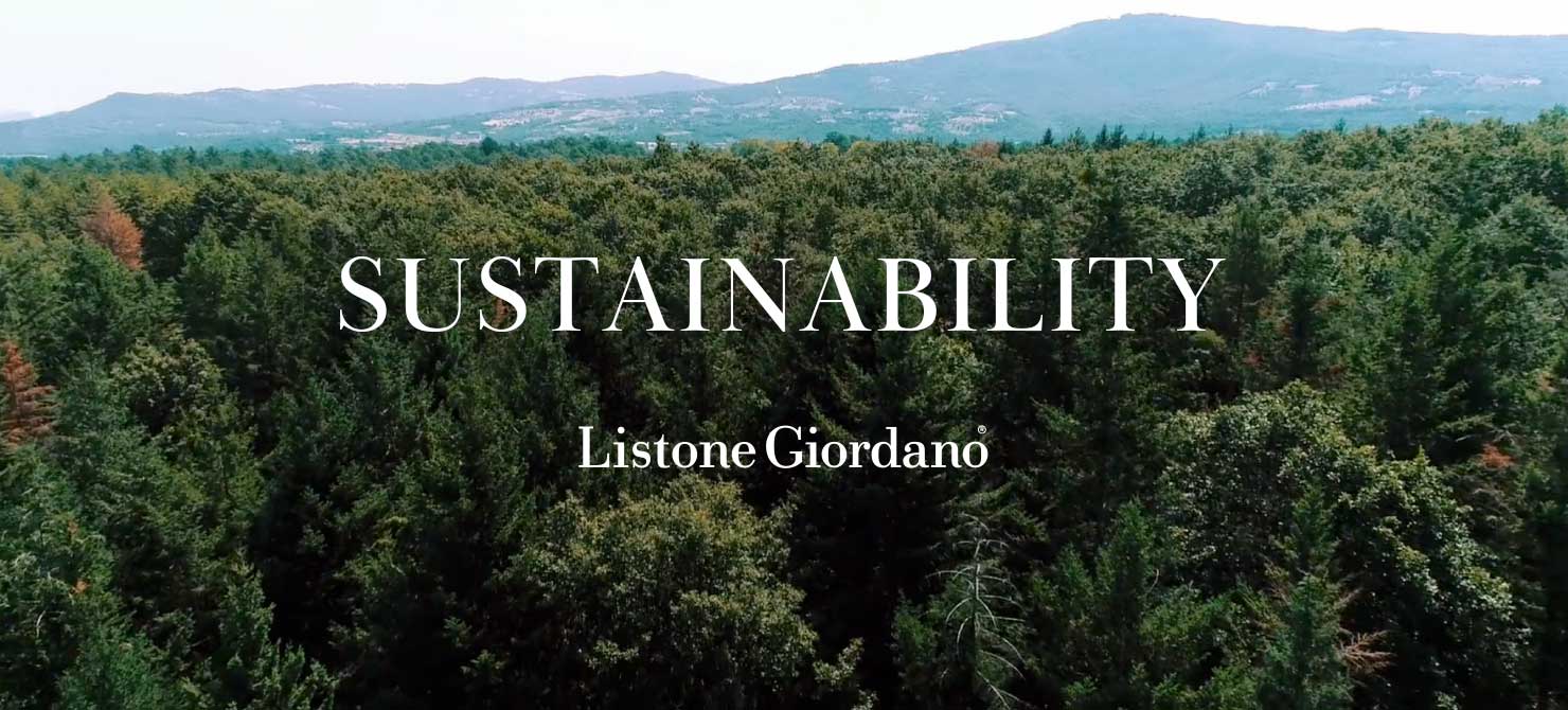 SUSTAINABILITY Listone Giordano®