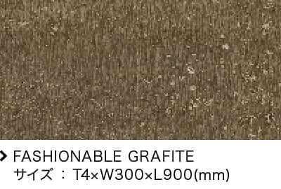 FASHIONABLE GRAFITE TCY F T4~W300~L900(mm)